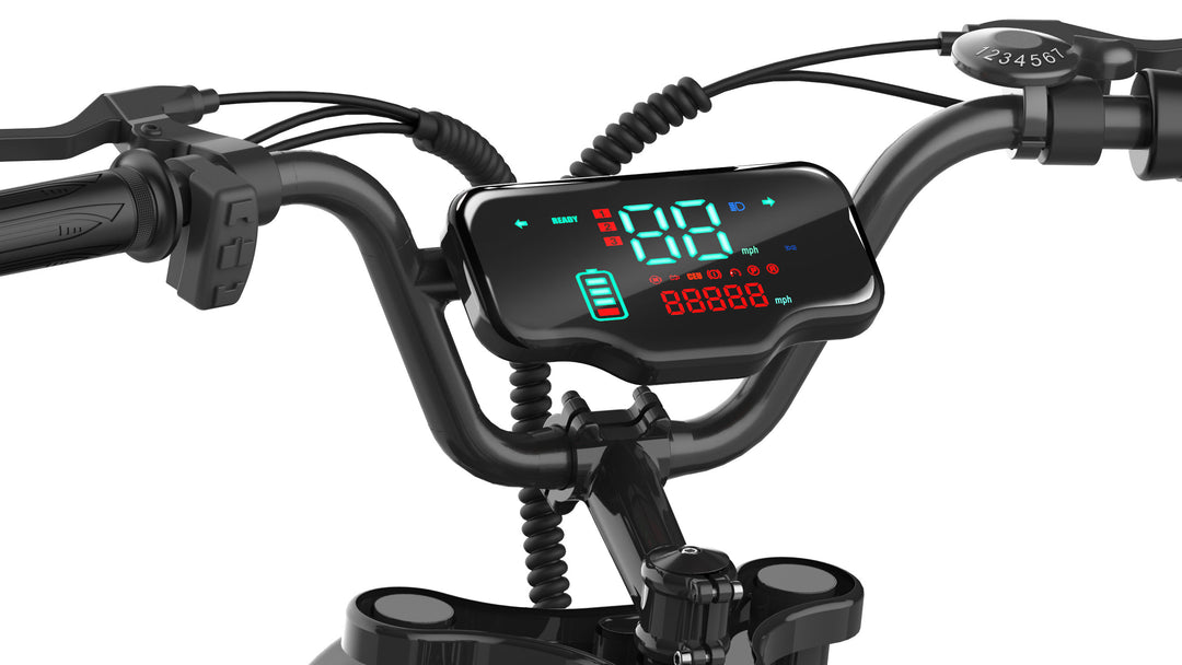 electric road bike lcd display happyrun