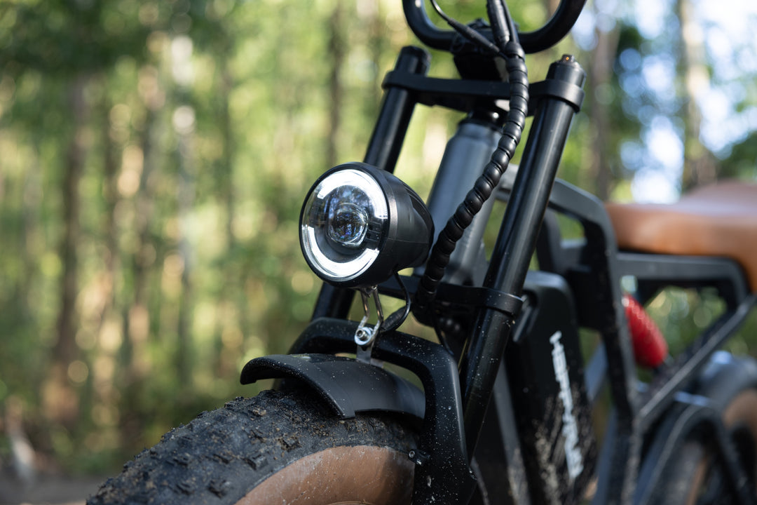 headlight electric pedal bike happyrun G60