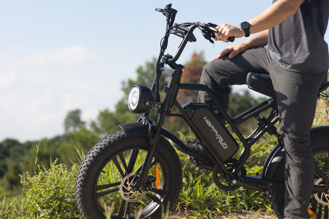 happyrun fat tire e bike