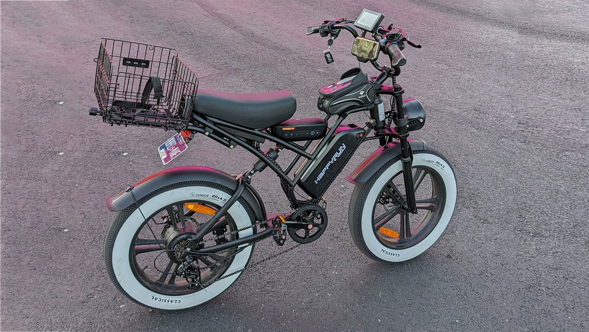 HappyRun G50 750W all-terrain off-road electric bike DIY