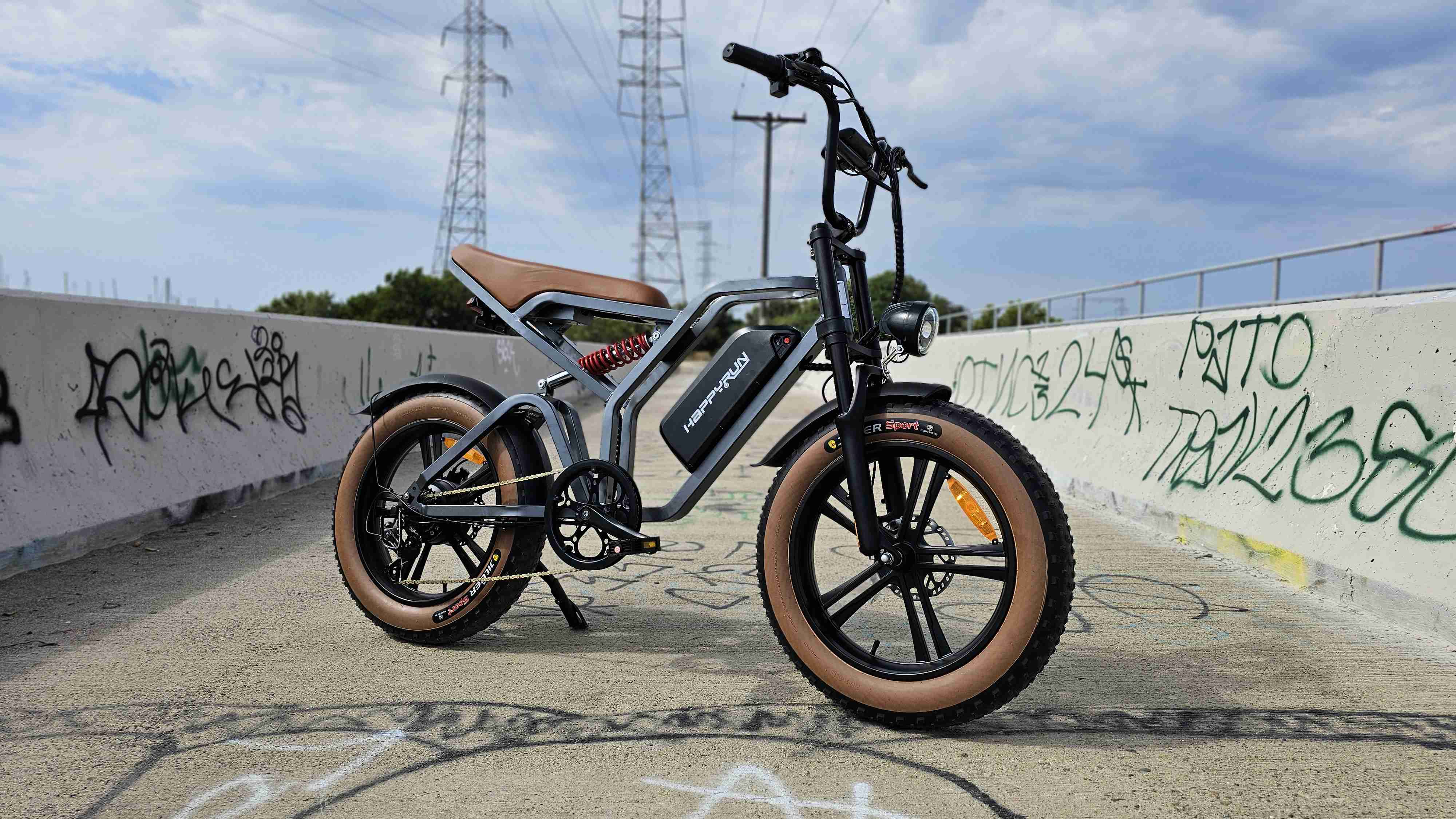 HappyRun 750W all-terrain off-road electric bike