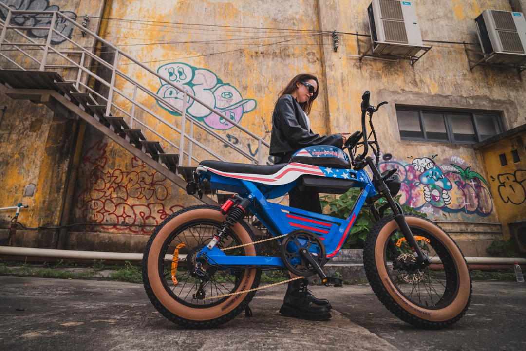Nature On Two Wheels: Electric Motor Cycle For A Sustainable And Full Suspension Ebike