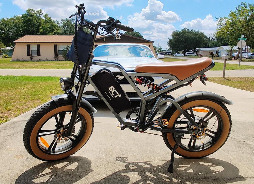 HappyRun Tank G60 750W eletric bike fat tire all terrain