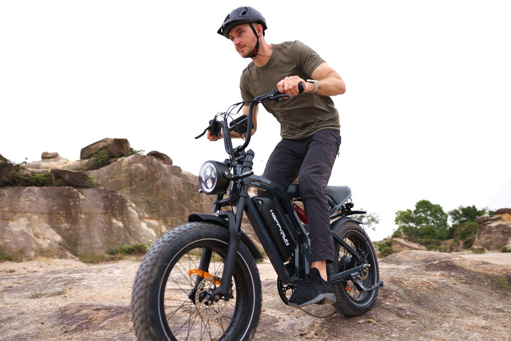 HappyRun Tank G60 Pro moped-sytle offroad 1000W electric bike