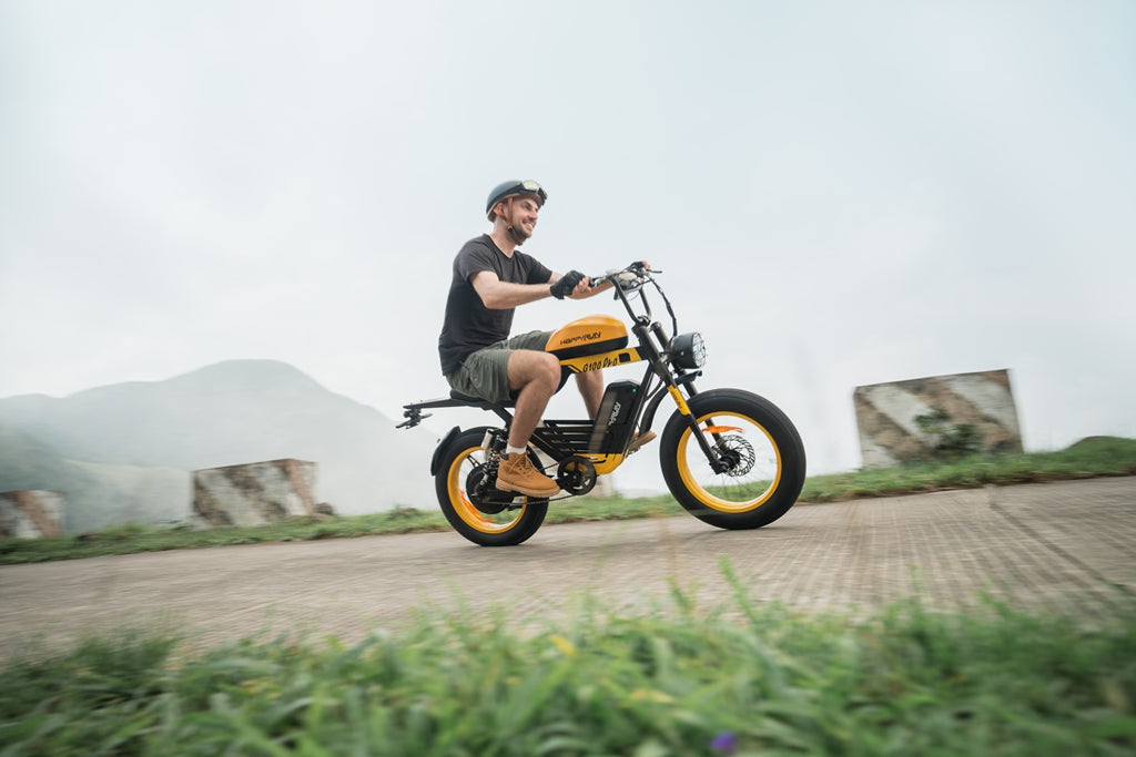 HappyRun 3000W electric bike motorcycle Tank G100 Pro