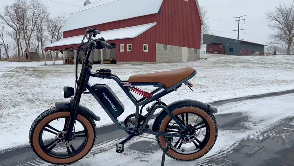 Which Long-Range Folding Fat Tire eBike Excels in Snow and Sand