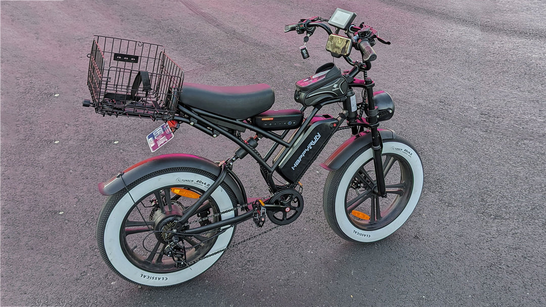 Affordable Electric Motorcycle vs. Gas Motorcycles: Can Motorcycle Style E-Bike Compete?