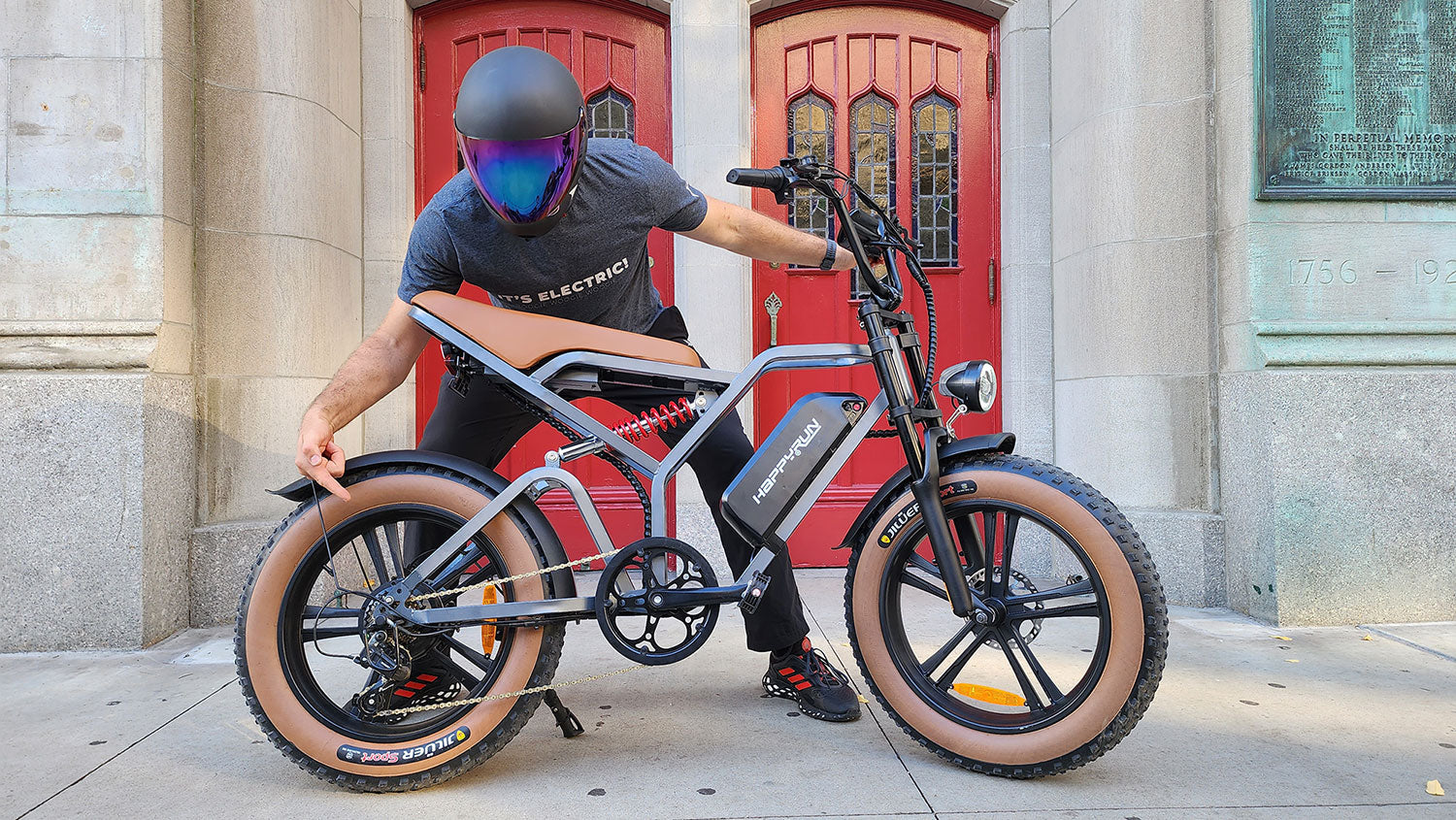 HappyRun G60 750W all-terrain off-road electric bike