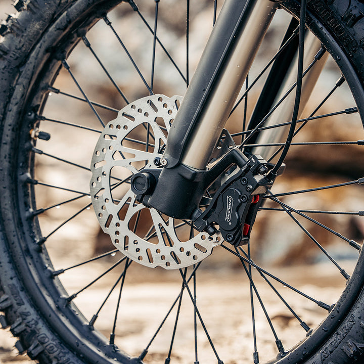 brake of HappyRun Electric Dirt Bike G300 Pro