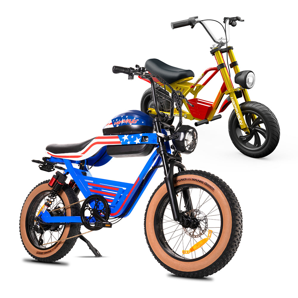 Combo Sale - Tank G100 Ebike & Pusle 7 Kids Ebike