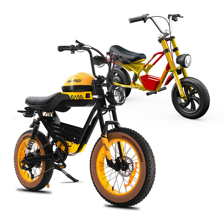 Combo Sale - Tank G100 Ebike & Pusle 7 Kids Ebike