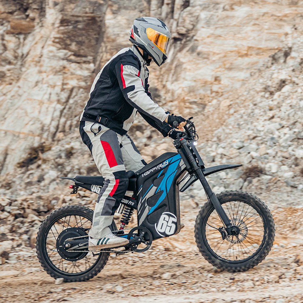 HappyRun 6500W Electric Dirt Bike G300 Pro 2025 New