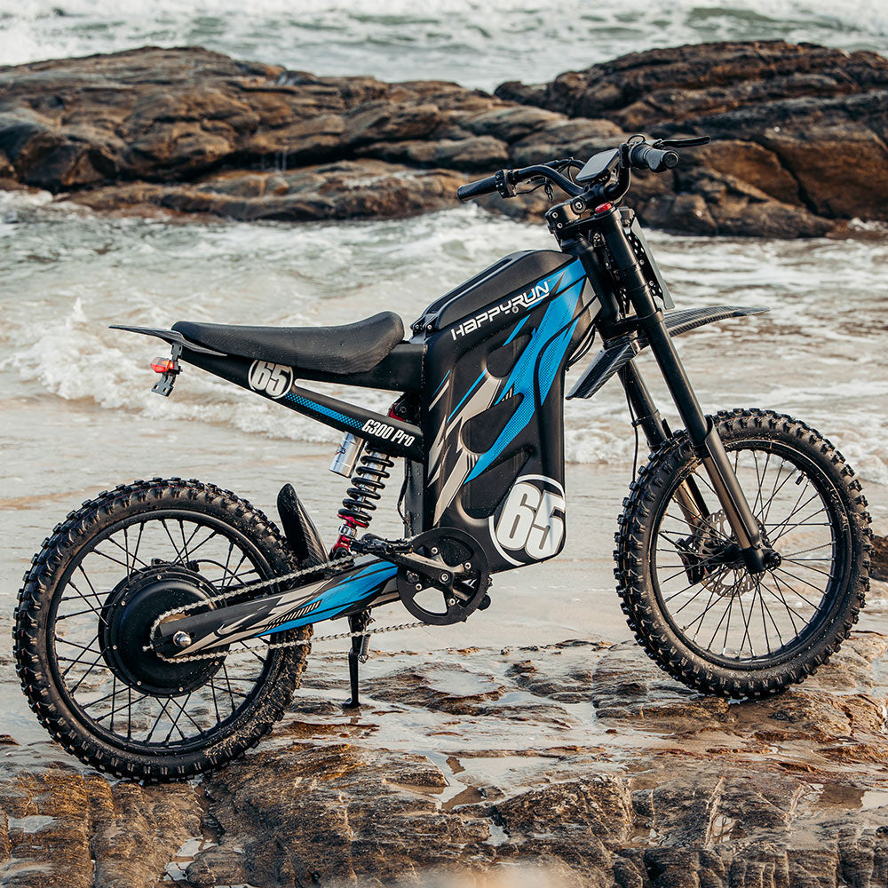 HappyRun 6500W Electric Dirt Bike G300 Pro 2025 New