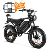 2025 NEW HappyRun G70 1000W Dual Battery Fast Electric Cargo Bike for Sale
