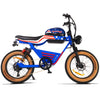 HappyRun Fastest Electric Bikes Blue G100 Long Range 2000w Motorcycle