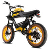 HappyRun Fastest Electric Bikes Yellow G100 Long Range 2000w Motorcycle