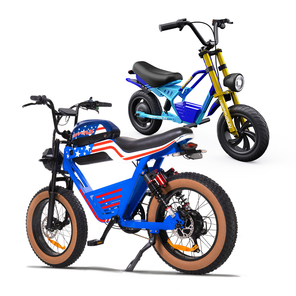 Combo Sale - Tank G100 Ebike & Pusle 7 Kids Ebike